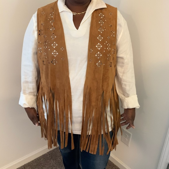 belle tweed Tops - Cow girlish duster